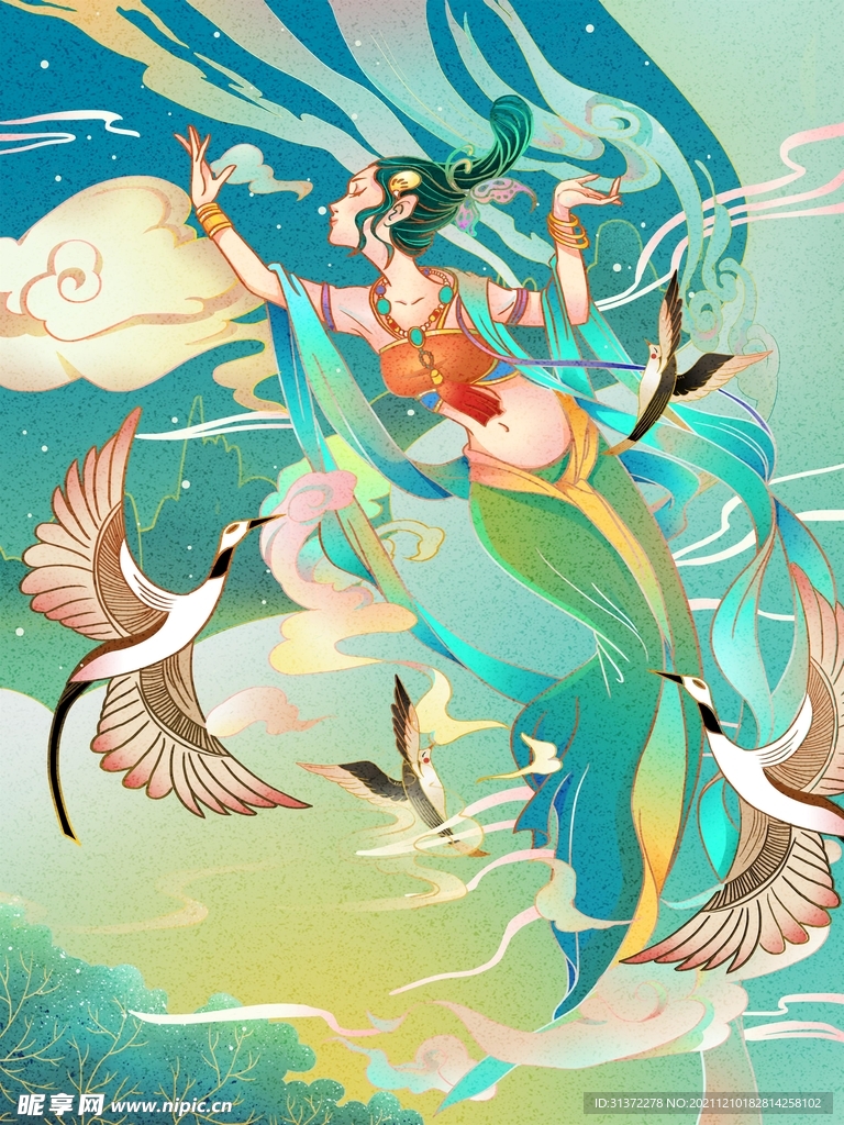 国潮海报设计图片 