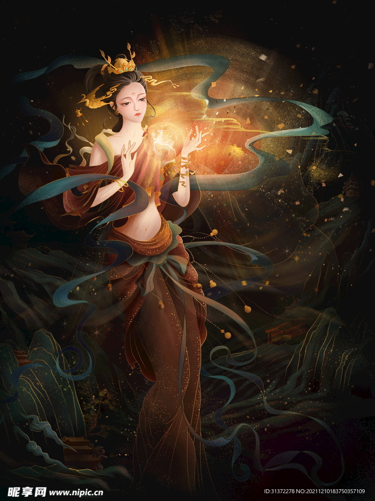 国潮海报设计图片 