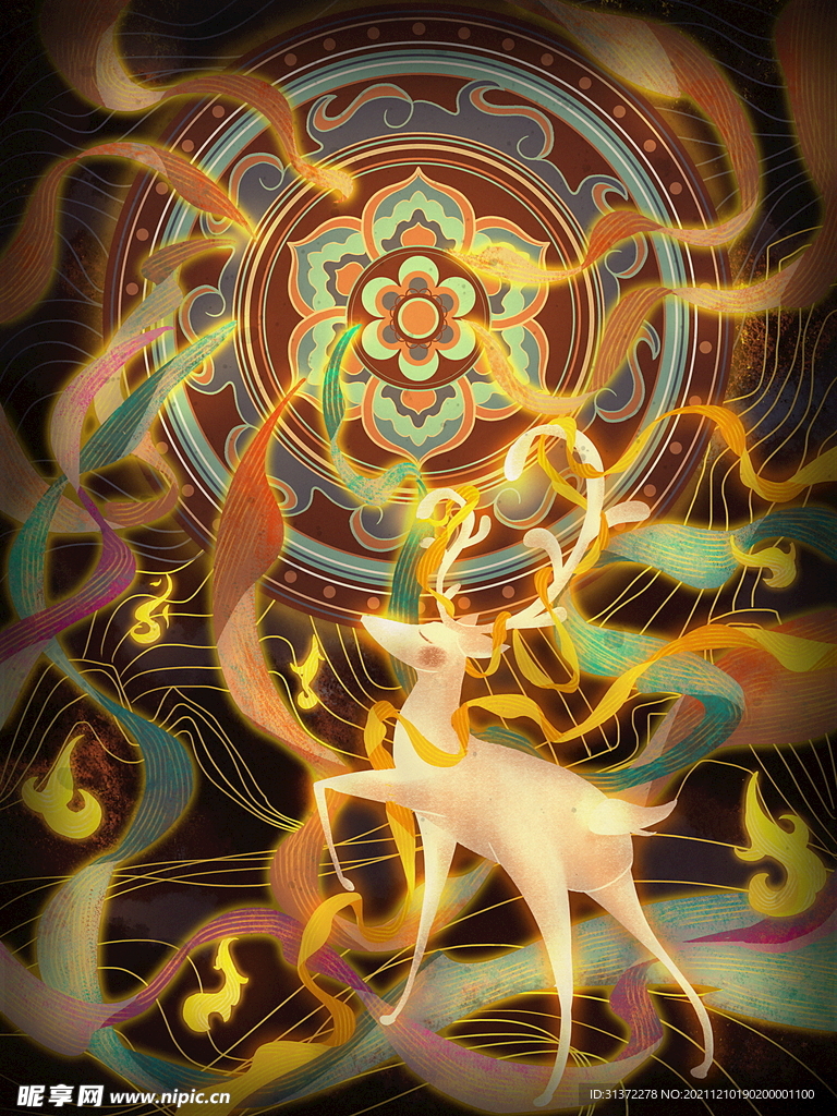  国潮海报设计图片 