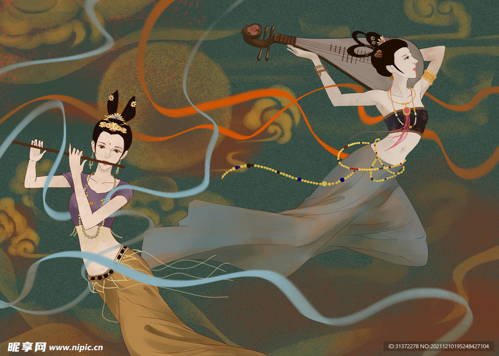 国潮海报设计图片 