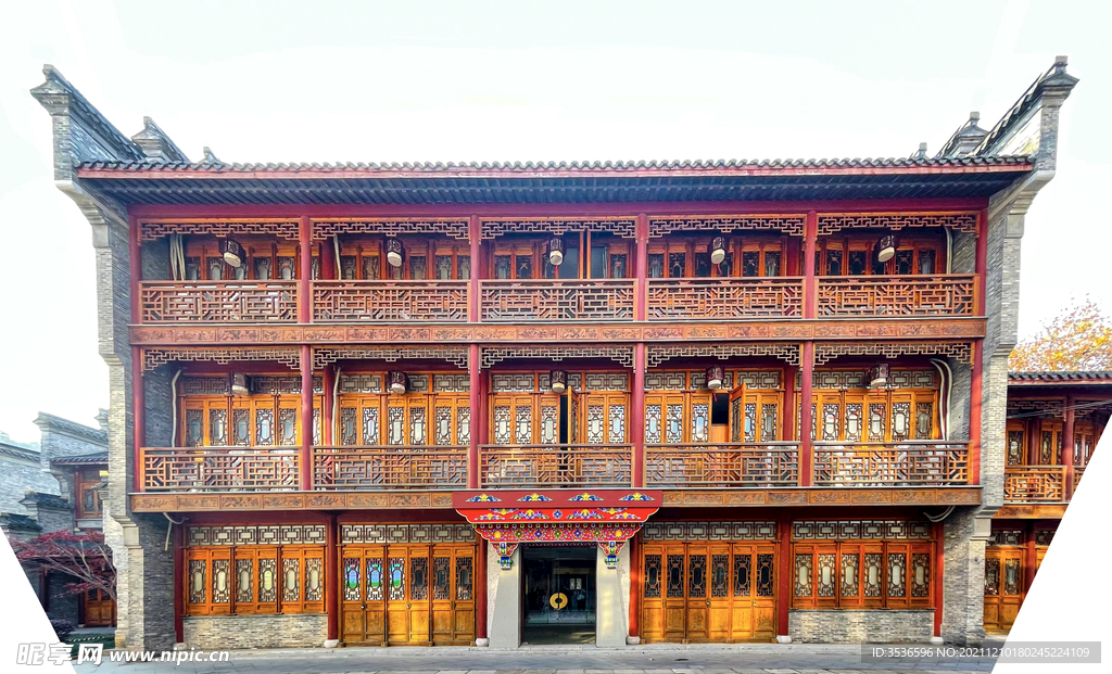 中式建筑实拍 