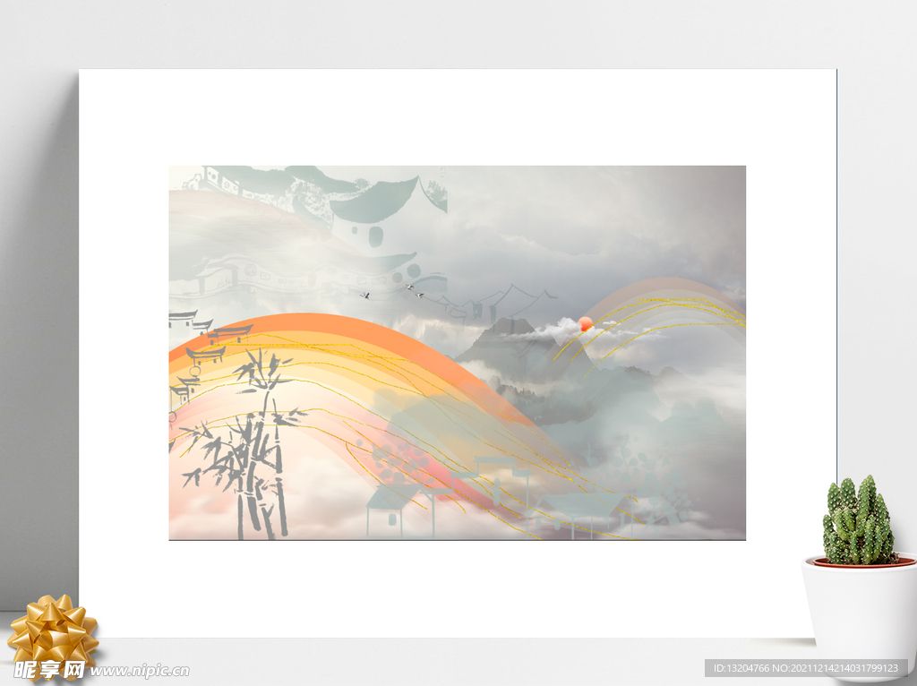  意境山水画