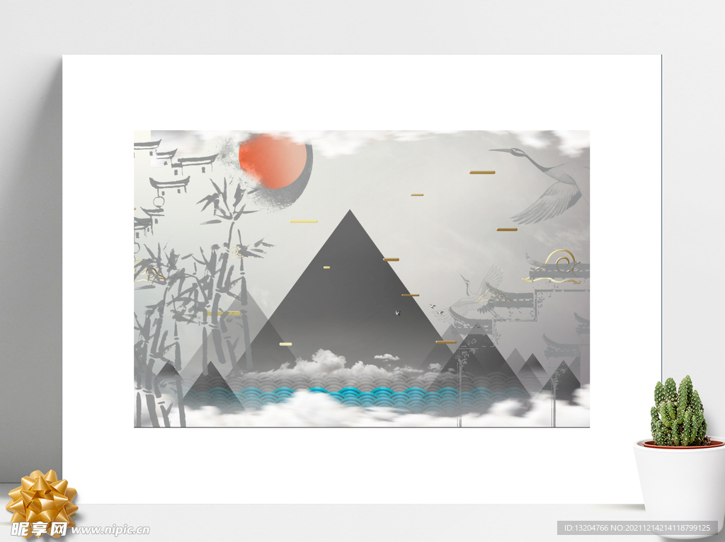 意境山水画 
