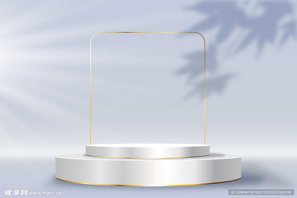 c4d电商产品展台背景