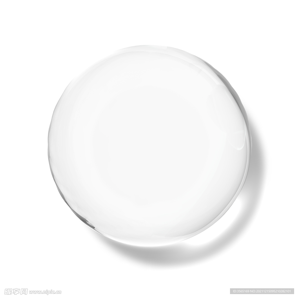 透明水珠液体水滴分层PSD素材