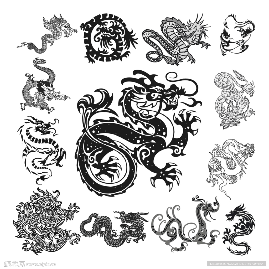 龙 