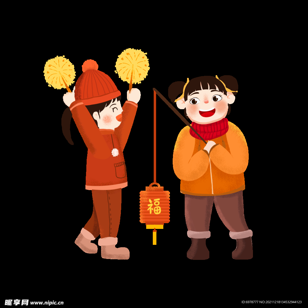 新年卡通画