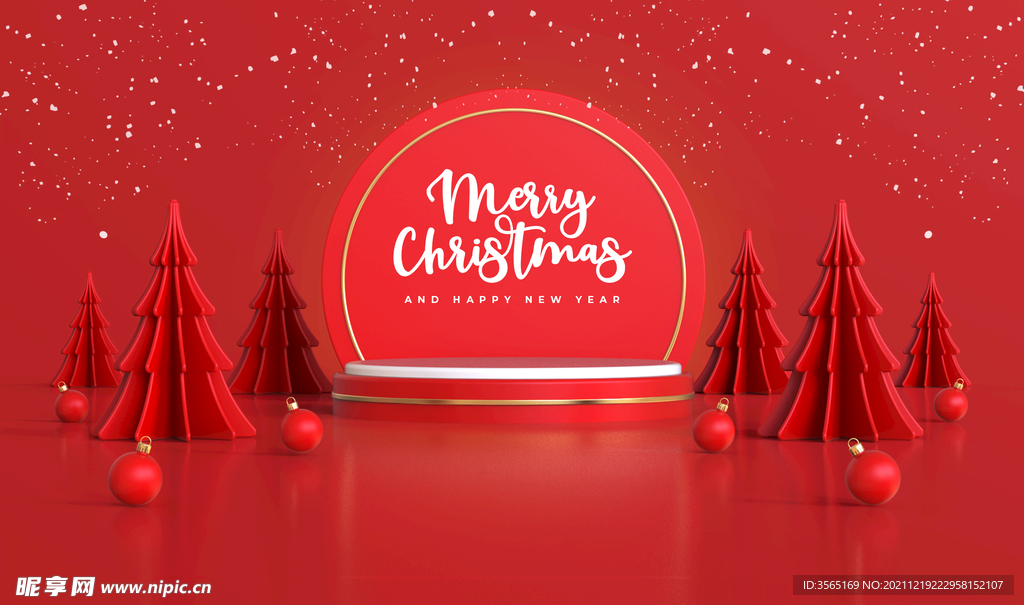 新年圣诞节喜庆节日素材