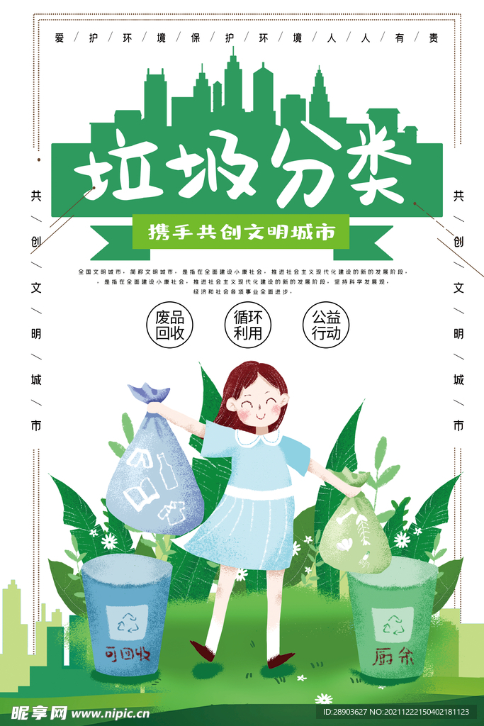 垃圾分类海报