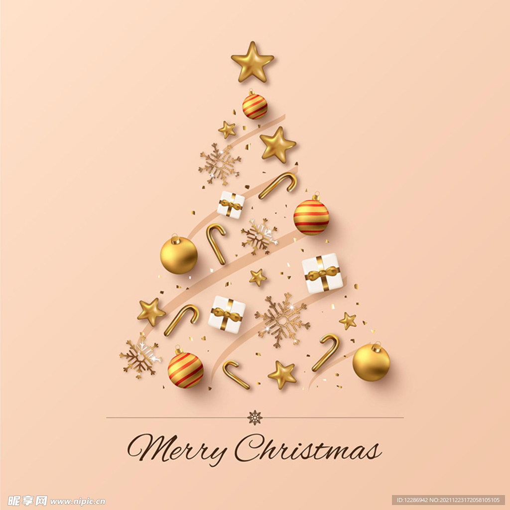 创意圣诞节贺卡