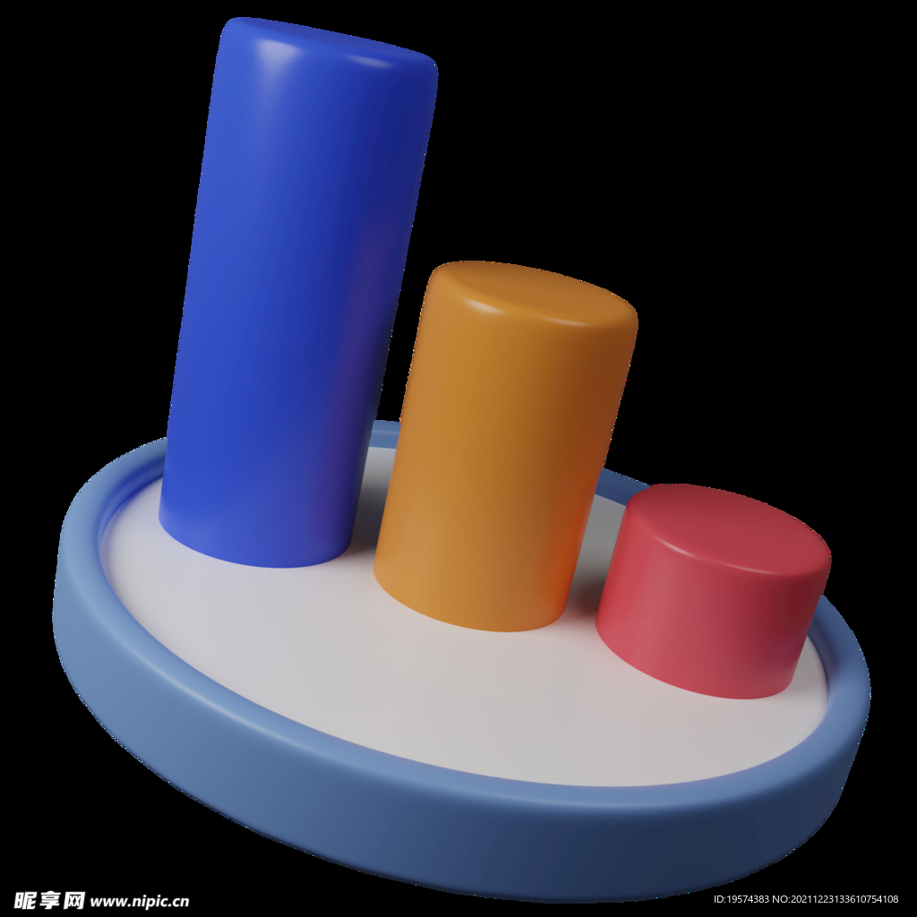 卡通柱状图表格