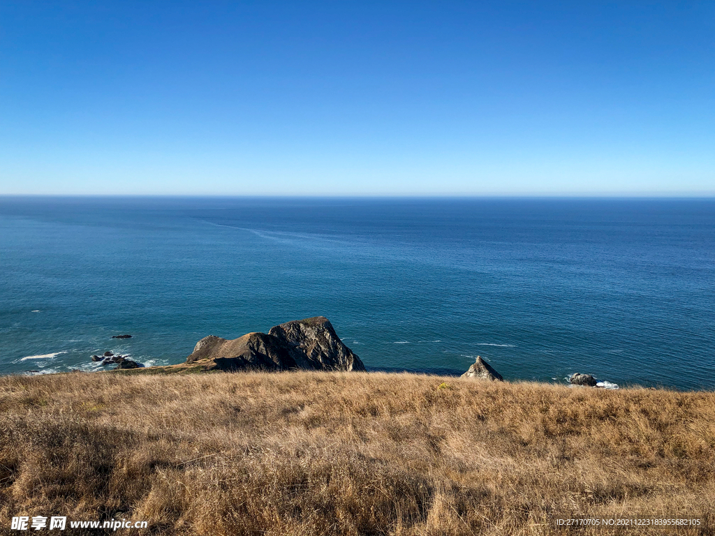 海岸风景背景素材