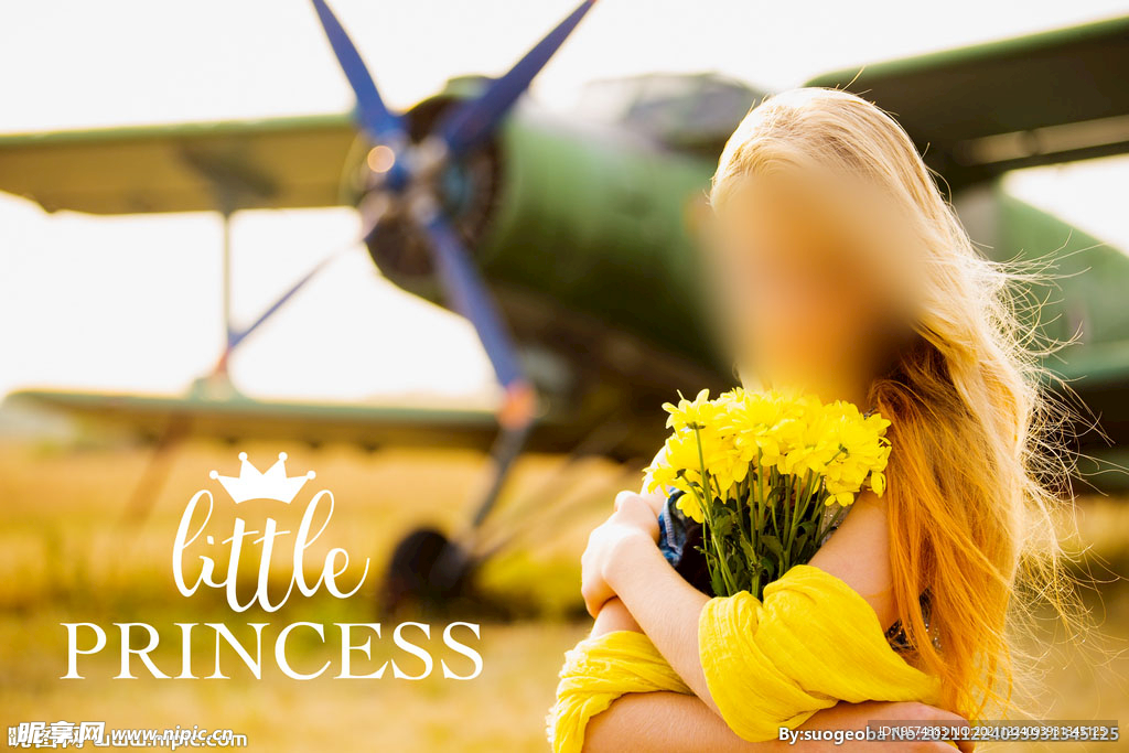 儿童写真相册字体文字排版杂志风