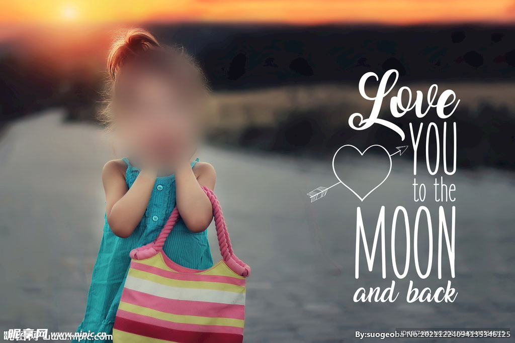 儿童写真相册字体文字排版杂志风