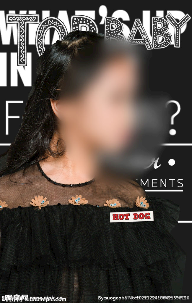 儿童写真相册字体文字排版杂志风