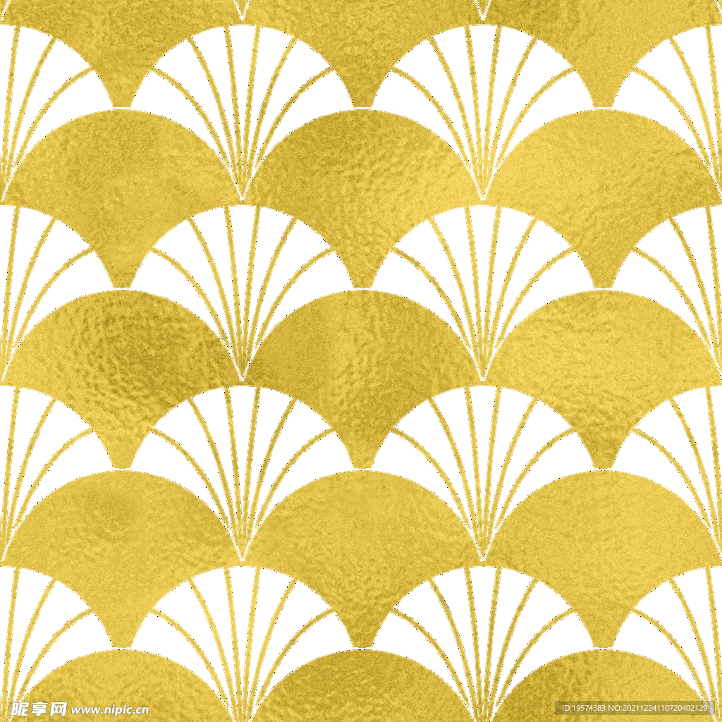 金色抽象线条图案奢华大气