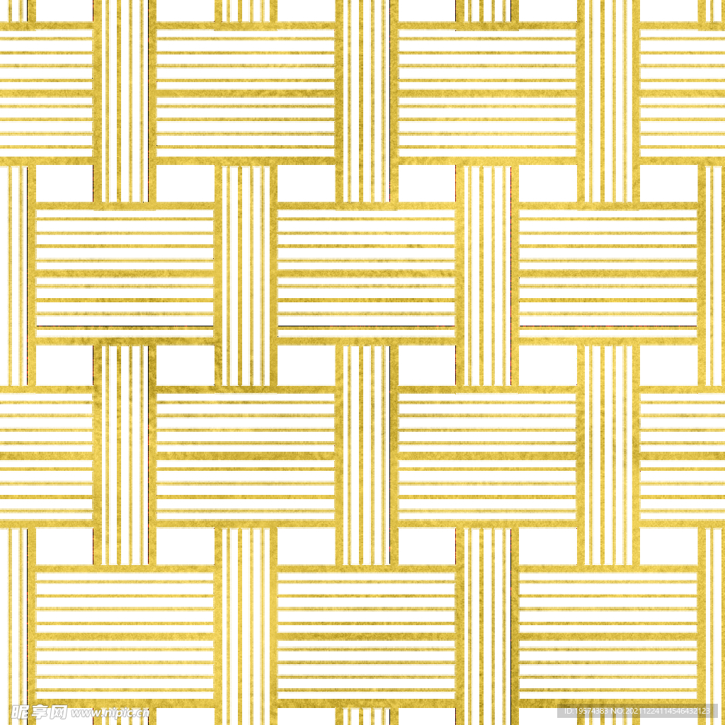 金色抽象线条图案奢华大气
