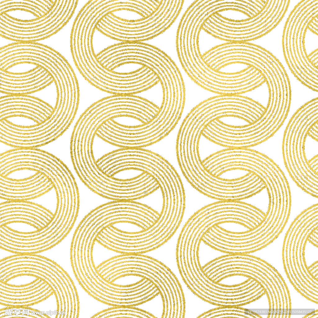 金色抽象线条图案奢华大气