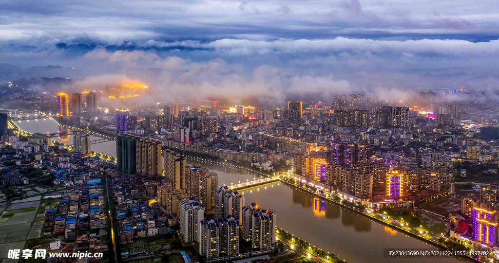 始兴夜景