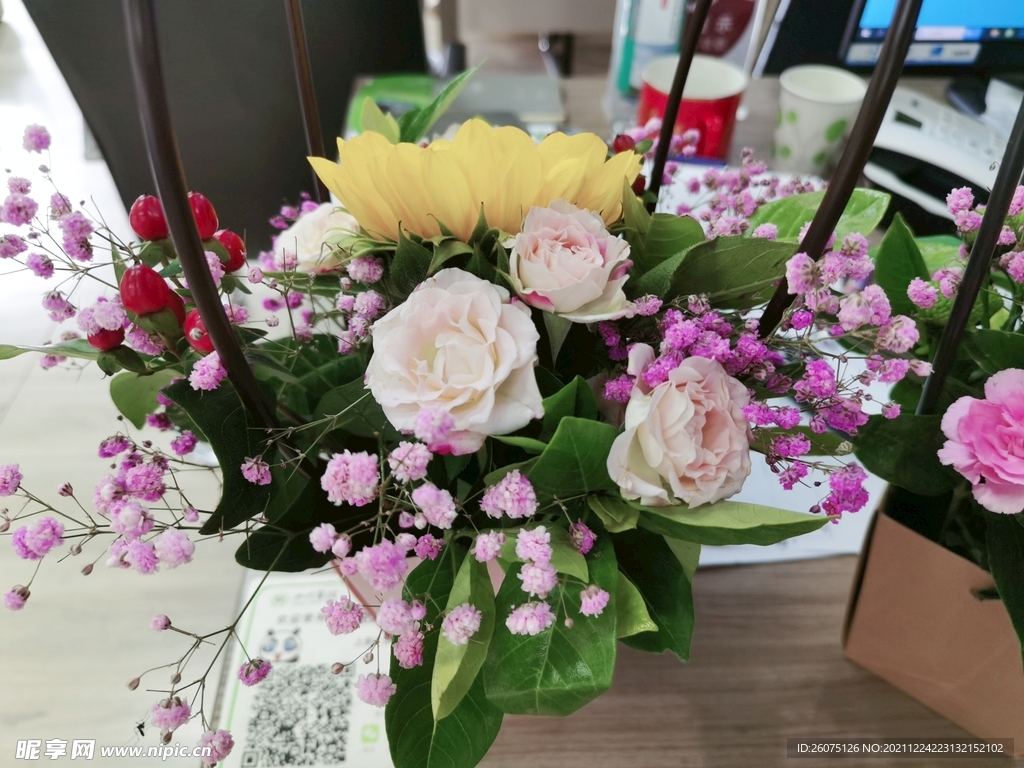 鲜花花朵花束花篮礼物