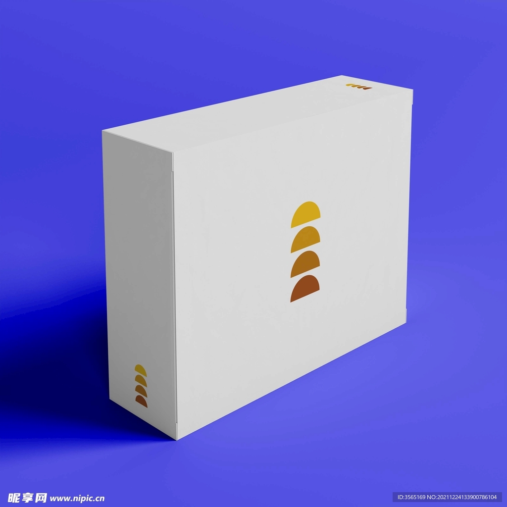 纸盒包装盒贴图样机