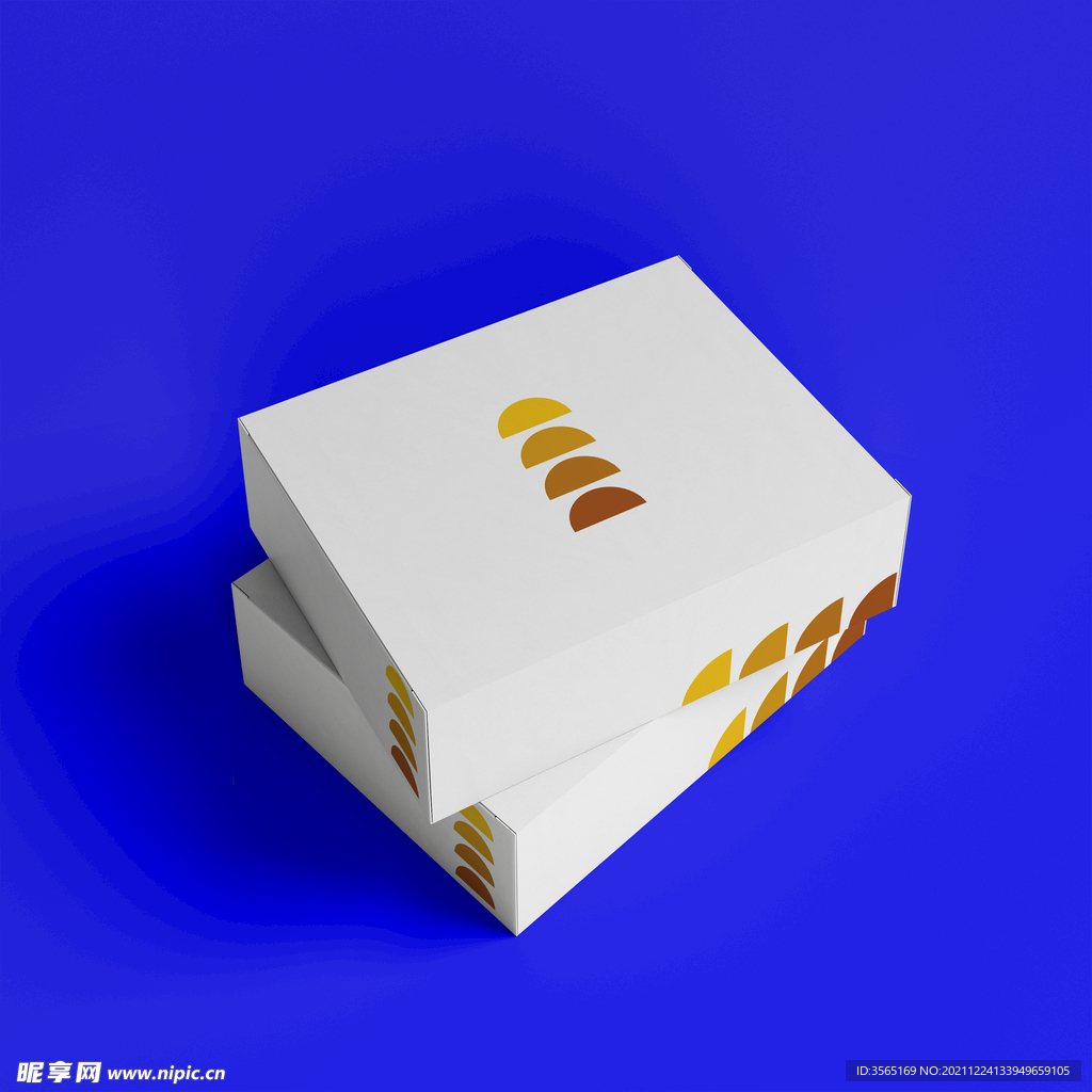 纸盒包装盒贴图样机