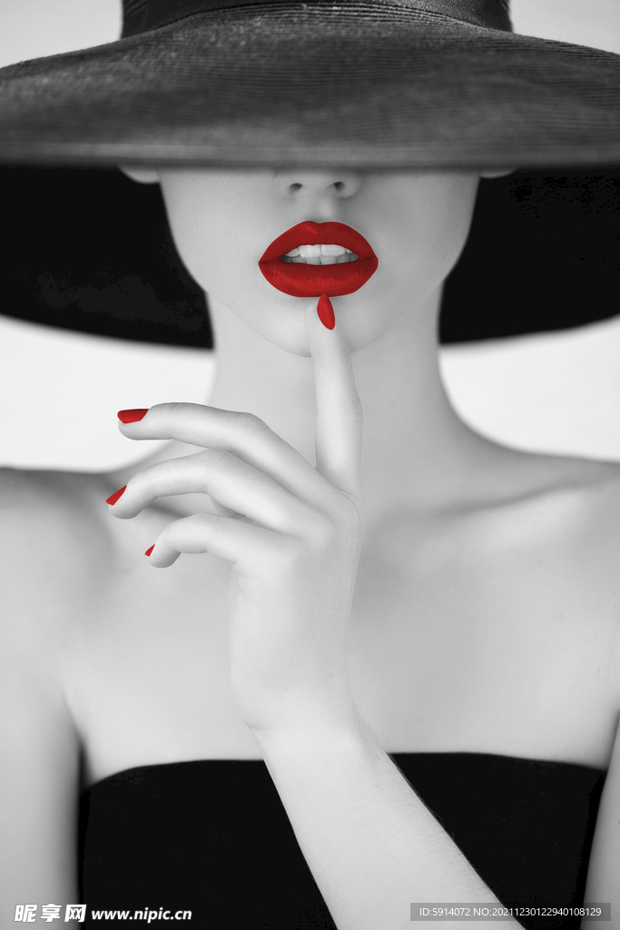 晶瓷画美女