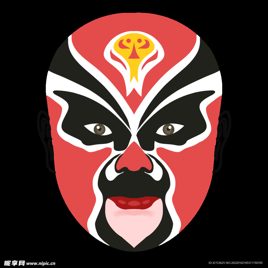 京剧脸谱
