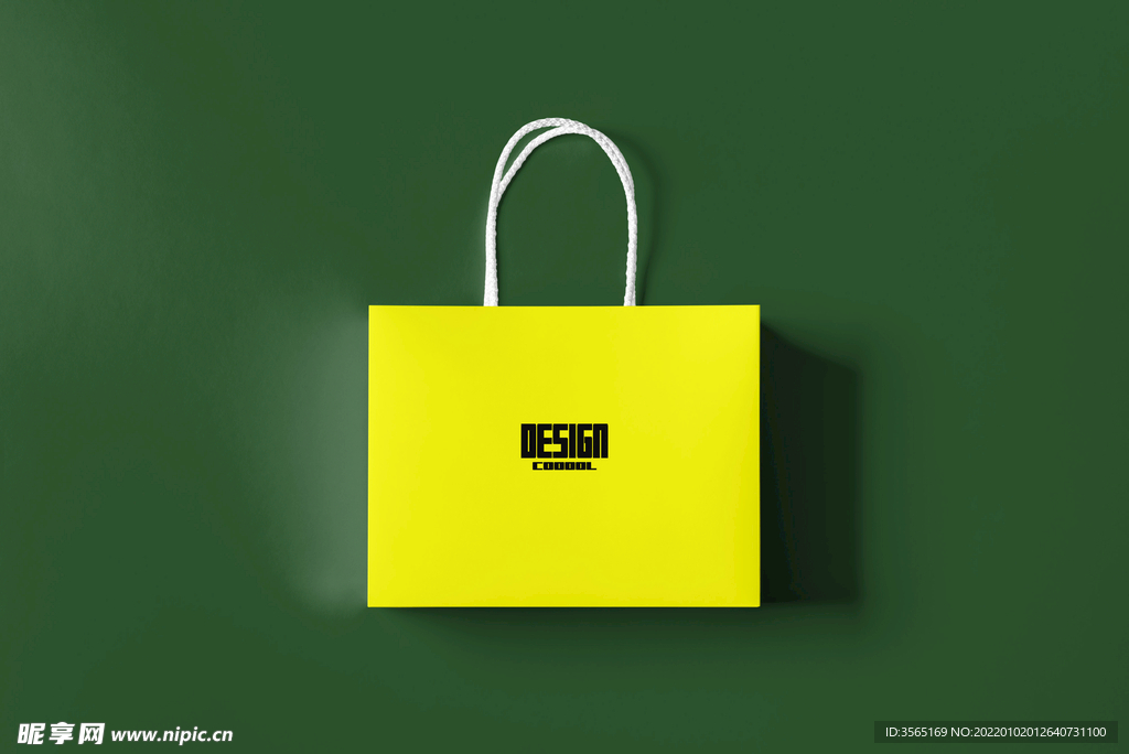 纸质手提购物袋样机