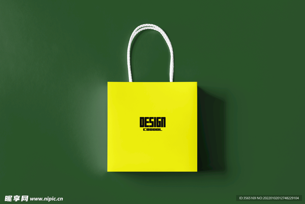 纸质手提购物袋样机