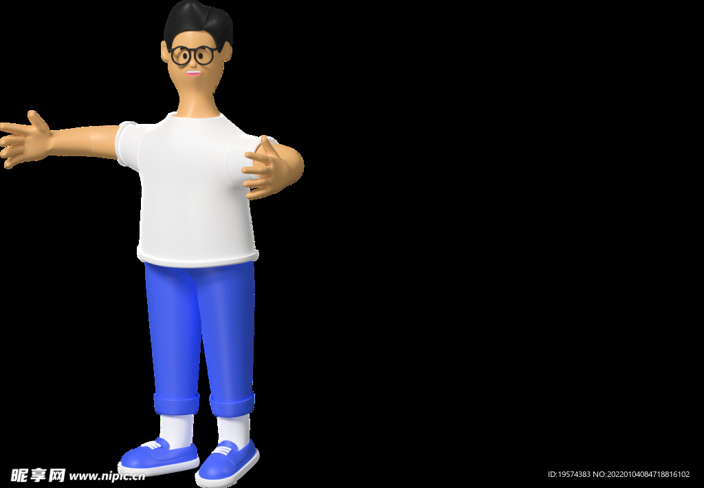 做运动的上班族职员男孩