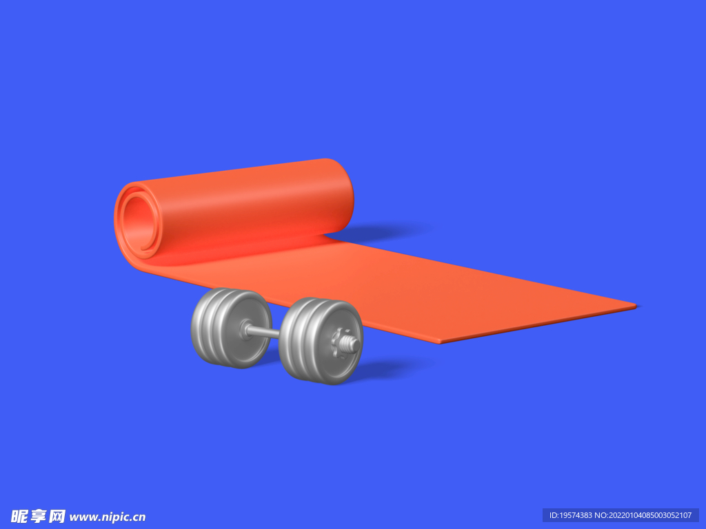 瑜伽垫举重运动