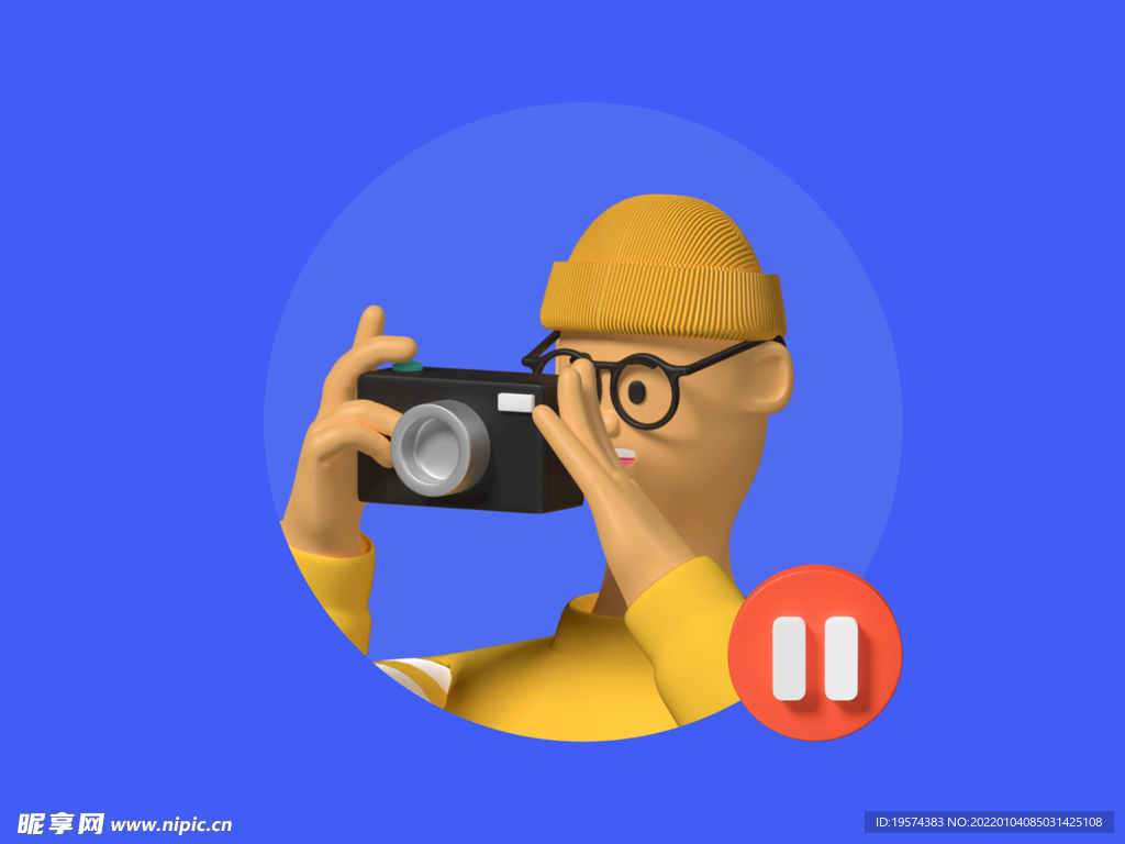 照相播放摄影录视频up主