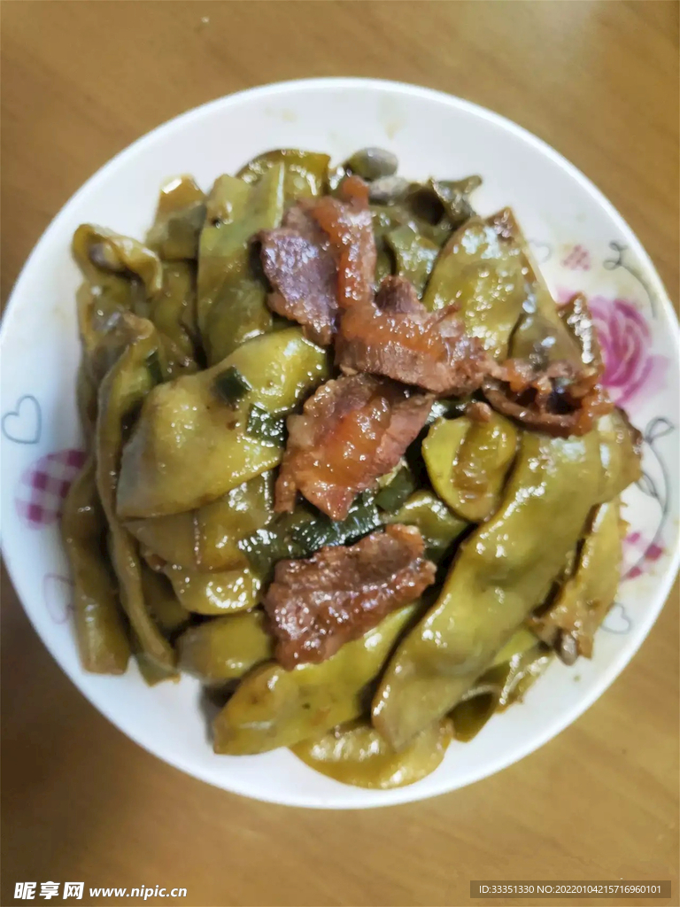 扁豆炒肉