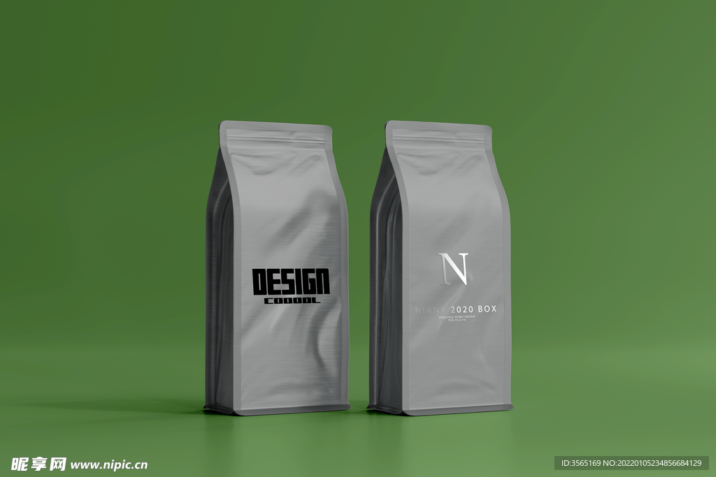 咖啡茶叶零食质感包装样机