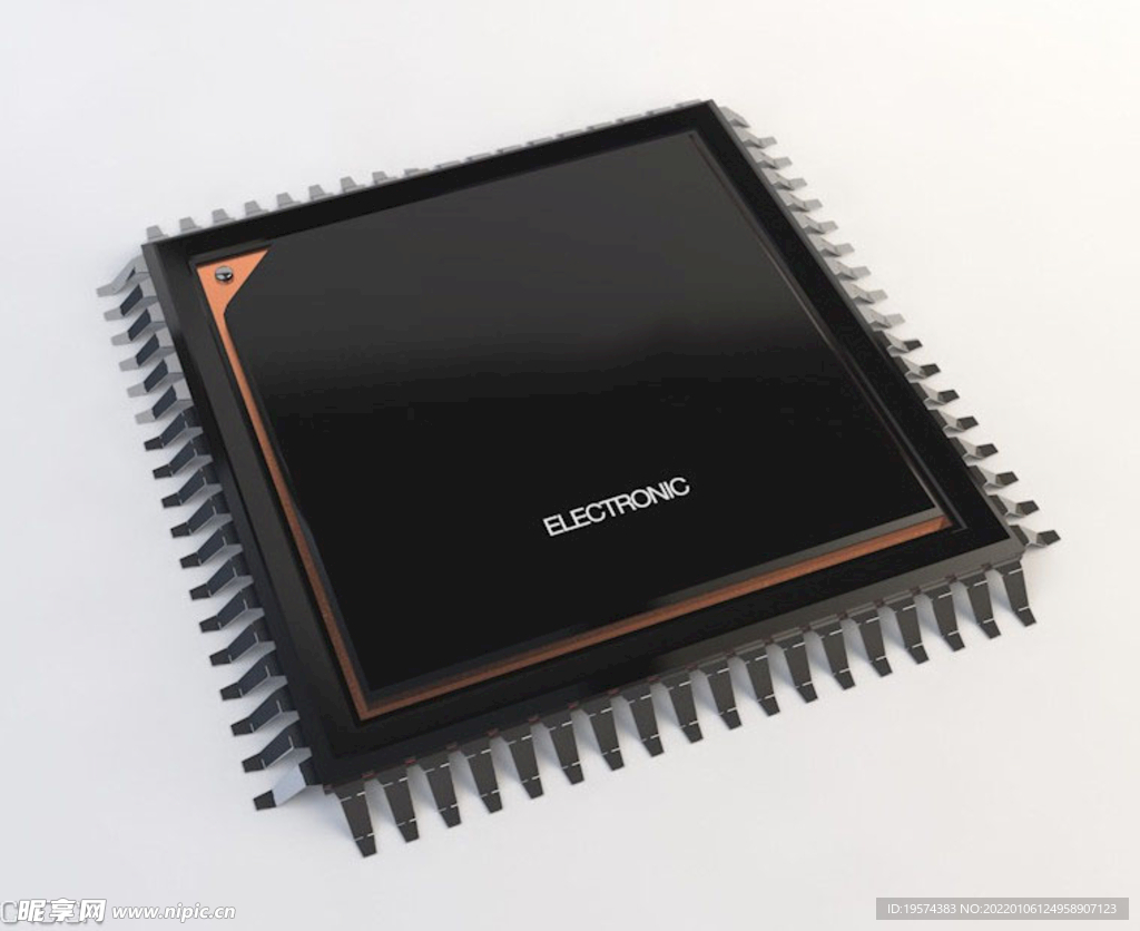 C4D模型芯片