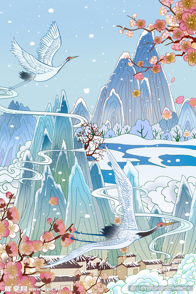 国潮海报设计图片