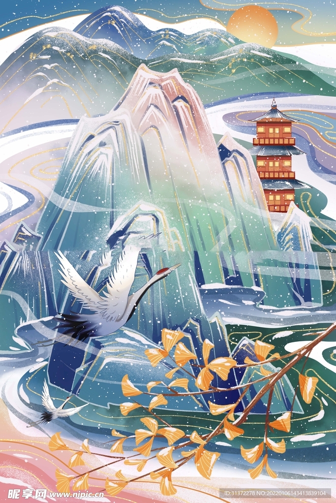 国潮海报设计图片