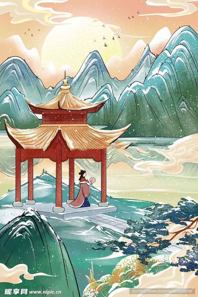 国潮海报设计图片