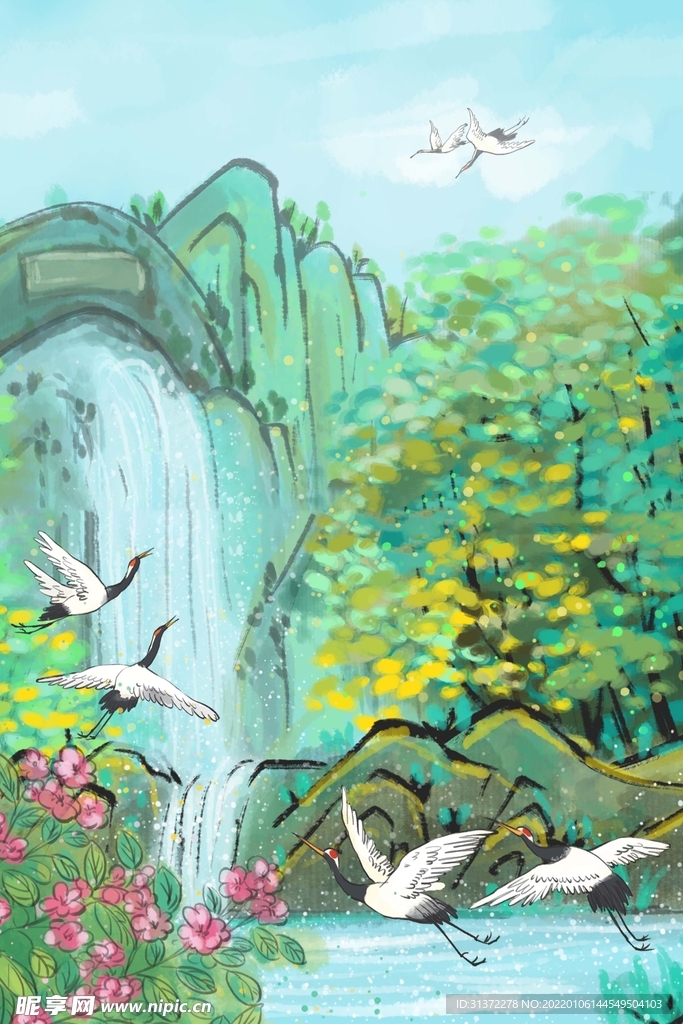 国潮海报设计图片