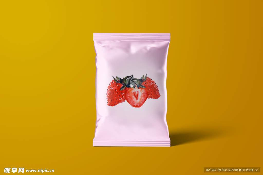 零食袋薯片包装袋样机