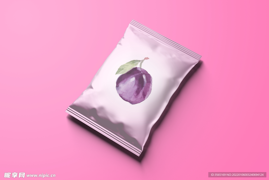 零食袋薯片包装袋样机