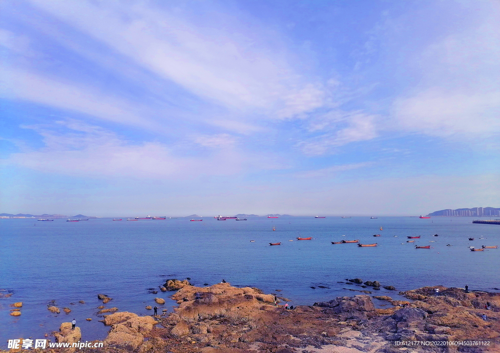 海景渔船蟹子湾