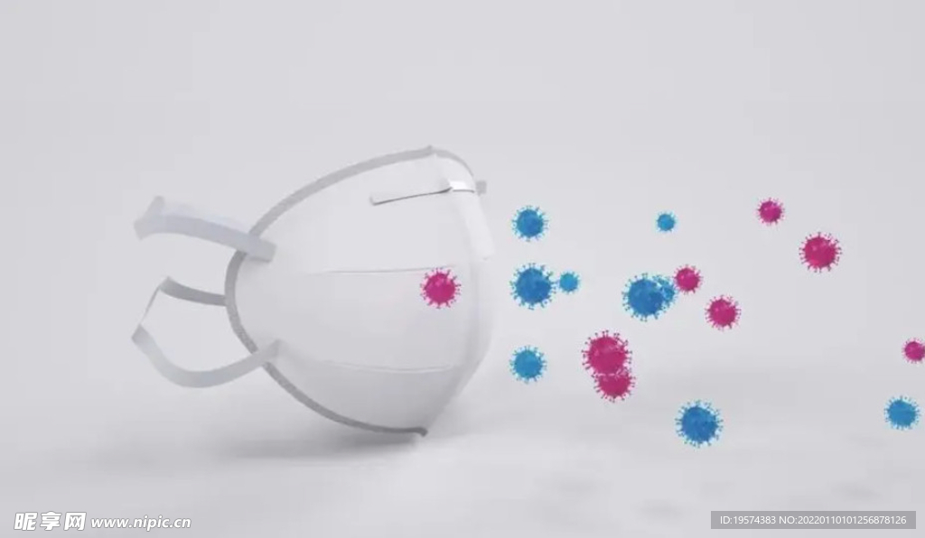 C4D模型口罩