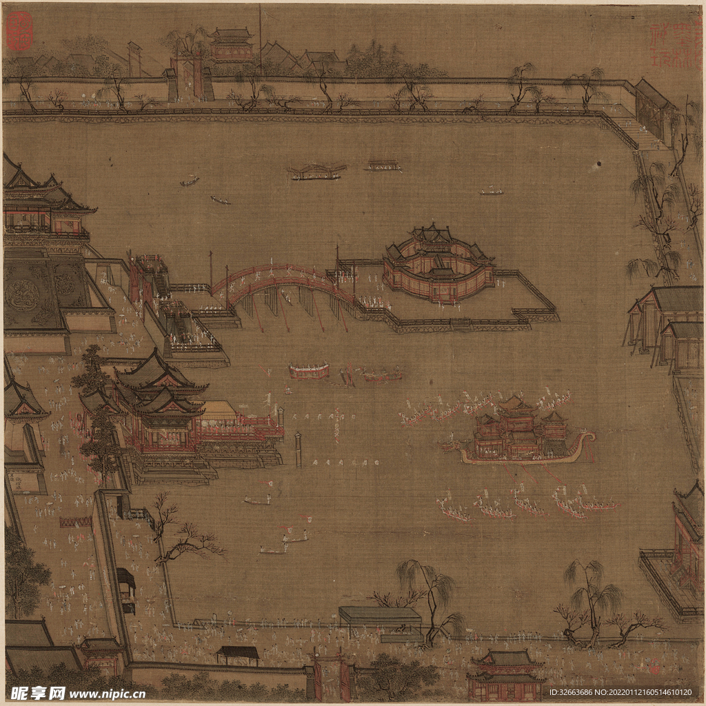 金明池争标