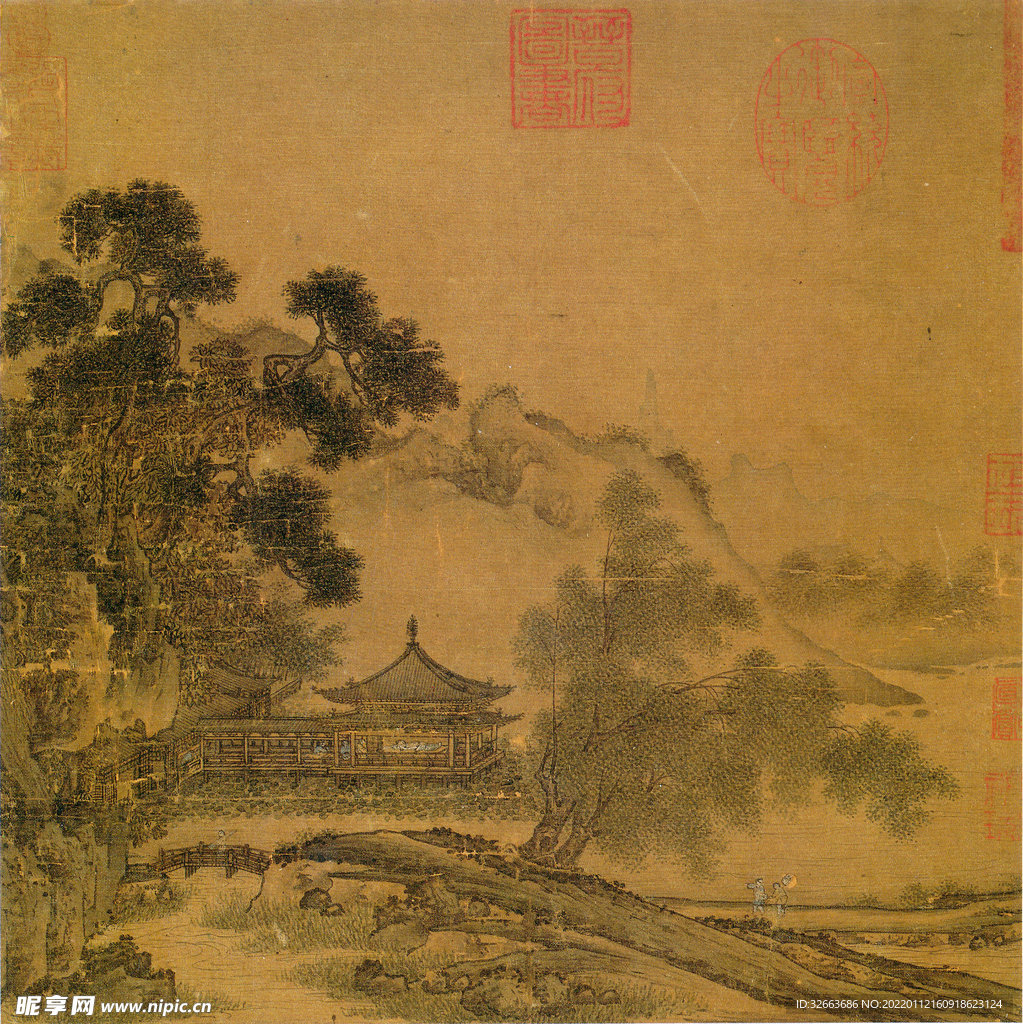 荷亭消夏