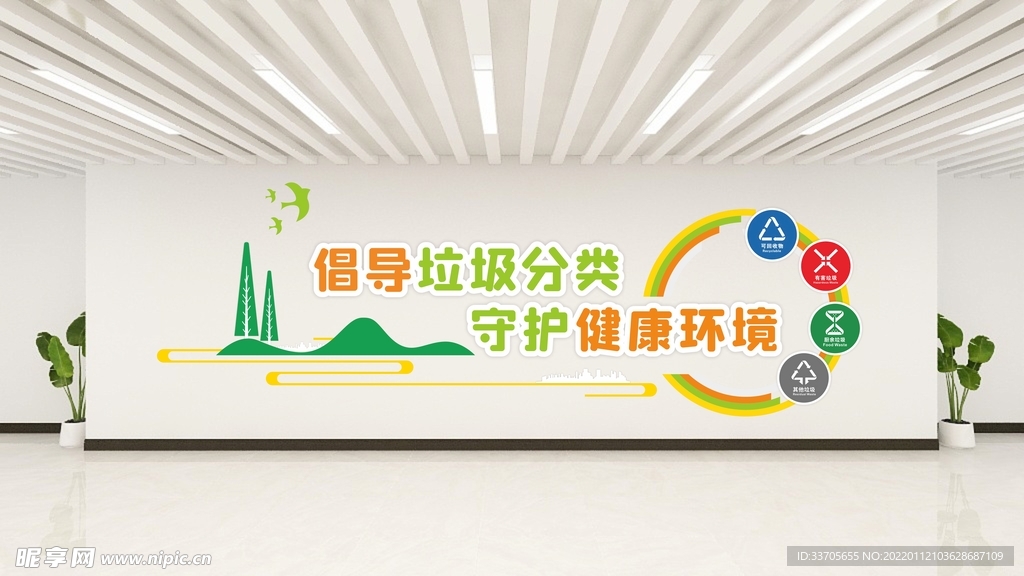 垃圾分类文化墙