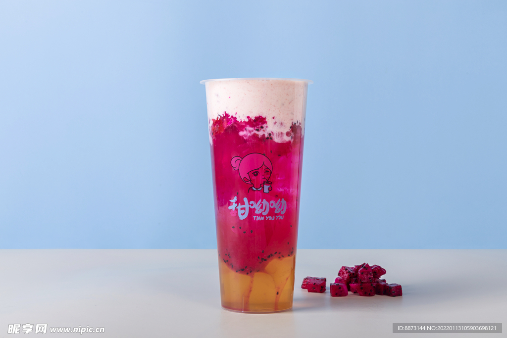莓香龙果果盖