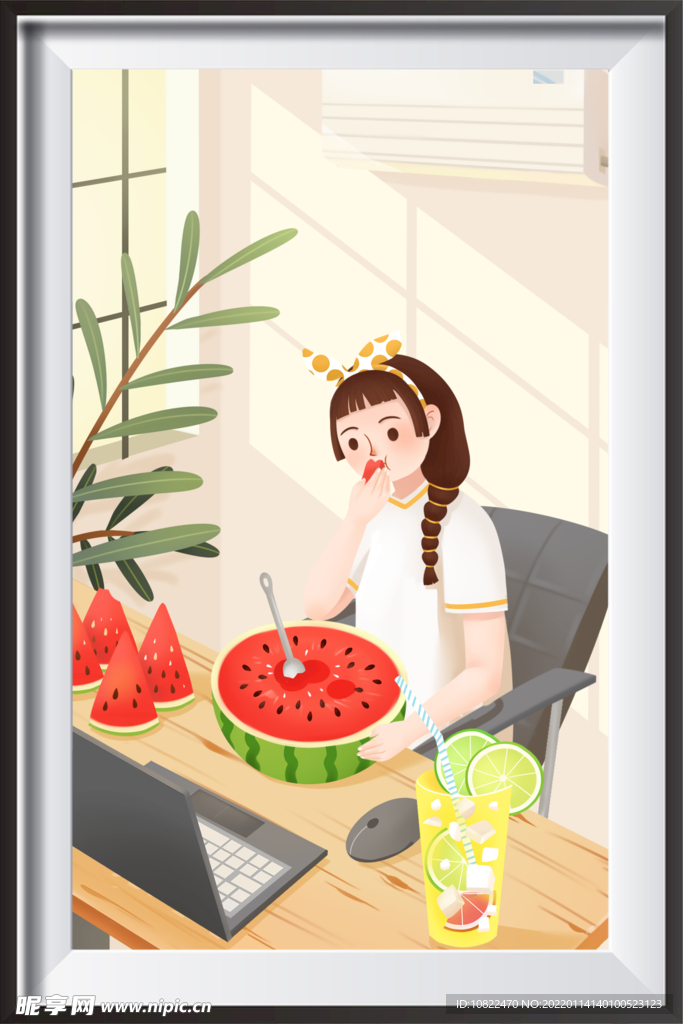 装饰画插画