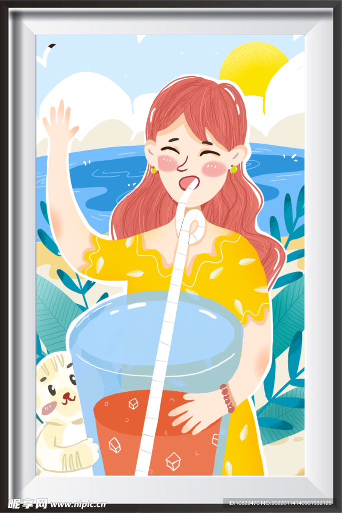 装饰画插画